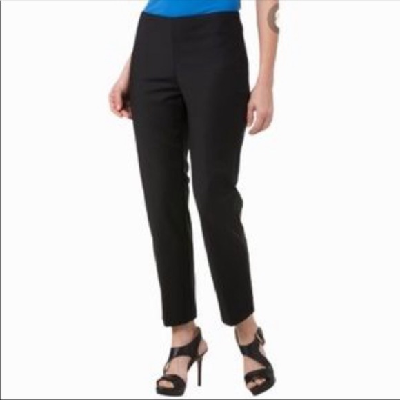 Ellen Tracy Deep Navy Slim Fit Ankle 